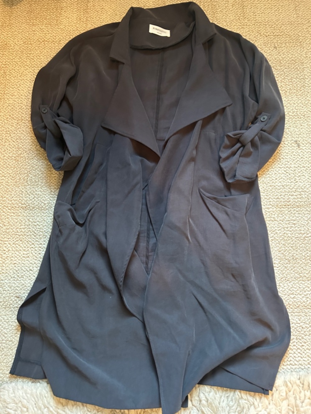 Pinkyotto Slate Grey Lightweight Jacket, M/L